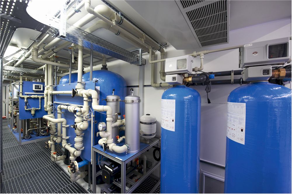 Systemlösung in Container